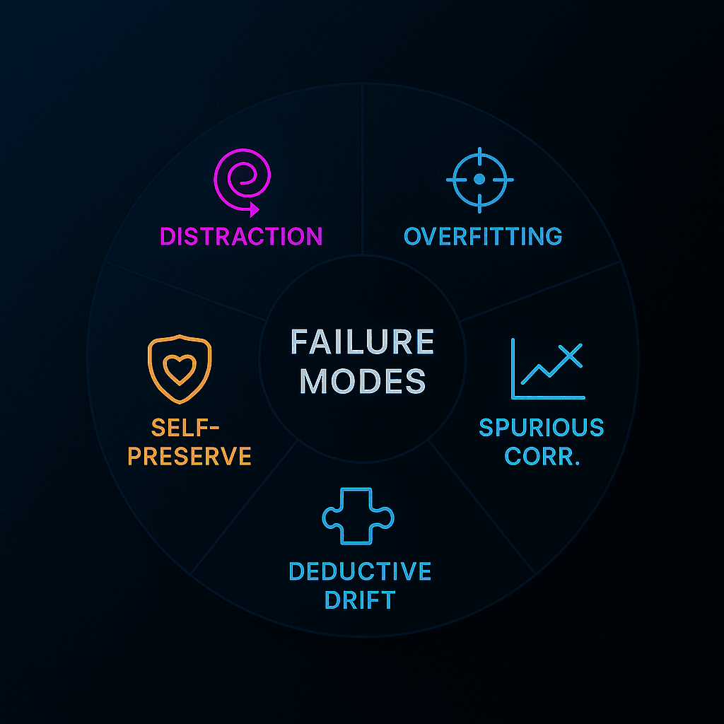 Ring chart of failure modes