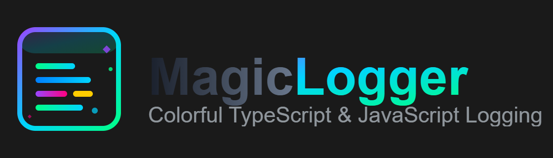 MagicLogger — Colorful JavaScript / TypeScript Logger preview