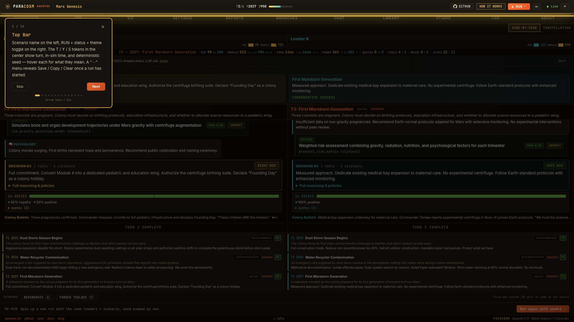 Paracosm — Counterfactual World Simulations for AI Agents thumbnail 2