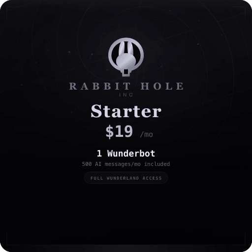 RabbitHole.inc — Control Plane for Autonomous Agents thumbnail 6